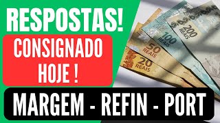 🔴 CONSIGNADO INSS HOJE  MARGEM  REFIN  PORT  CARTÃO  RESPOSTAS  ANIELI EXPLICA [upl. by Krall]