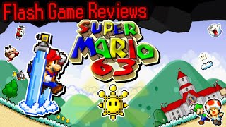 Super Mario 63  Flash Game Review [upl. by Nairret]