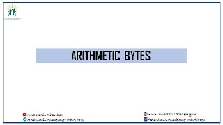 Arithmetic Bytes  28th July 2022 [upl. by Acina316]