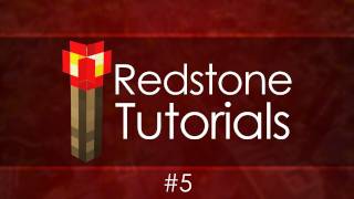 Redstone Tutorials  5 Neater Piston Doors [upl. by Goober78]