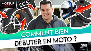 🏍️ Equipement entretien conduite Nos meilleurs conseils pour débuter à moto   Moteur Cycle [upl. by Accalia]