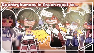 Countryhumans in Asean react to  past 12 [upl. by Yenruoc751]