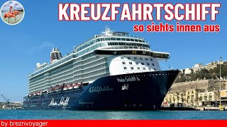 Mein Schiff 6  Rundgang  Detailliert mit Deckplänen meinschiff cruiseship [upl. by Honebein4]