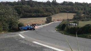 Course de côte de Limonest 2023  CRASH MISTAKES BEST OF [upl. by Laucsap]