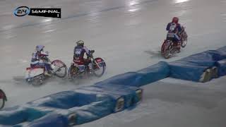 08022020 Ice Speedway Gladiators World Championship 2020  FINAL 3RussiaTogliatti  Semifinal 1 [upl. by Airotkiv]