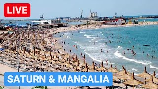 🔴 LITORAL ROMANIA  SATURN amp MANGALIA LIVE  Stațiuni și Plaje în Ruină sau Recomandarea Turiștilor [upl. by Dnaletak]