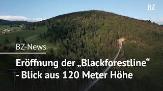 Blackforestline in Todtnau So spektakulär ist die größte Hängebrücke im Schwarzwald [upl. by Alver]