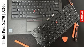 Lenovo ThinkPad X270 Keyboard Replacement  ThinkPad X260  X270  X250 X240s Keyboard [upl. by Dor]