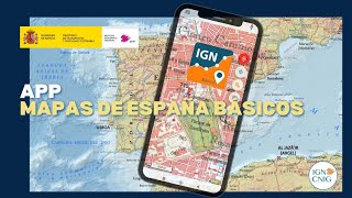 APP Mapas de España Básicos – Instituto Geográfico Nacional [upl. by Assiruam]