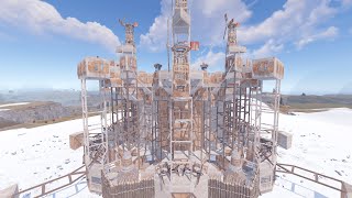 The Angel • POWERFUL 5X5 • Mountain Roof • Open Core • 812 Man Rust Clan Base [upl. by Ydnak]