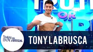 TWBA Truth or Dare challenge with Tony Labrusca [upl. by Parik]