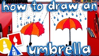 How To Draw An Umbrella [upl. by Akeber418]