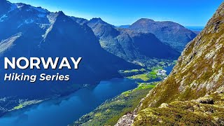 Hiking in Norway Series Ep13 Dravlausegga Roundtrip Sykkylven ASMR [upl. by Favata]