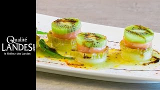 Recette de bouchées de Kiwi de lAdour par le Chef Labastie [upl. by Melantha83]