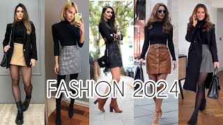 TENDENCIAS 2024  OUTFITS DE MODA PARA MUJER  COMBINACIONES DE ROPA  MODA 2024 [upl. by Ody]