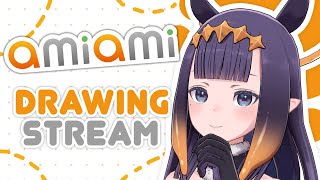 【AmiAmi】 Our First Drawing Stream [upl. by Asher572]