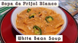 Como Preparar Frijol BlancoAbichuelas Blancas Receta Facil [upl. by Tezile114]