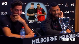 Kyrgios  Kokkinakis quotTo win the Grand Slam after thatquot  2022 HD [upl. by Barkley448]