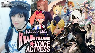 Kira Buckland EXCLUSIVE Interview Voice Acting Music and More [upl. by Zebada]