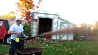 Peat Moss Leaf Blower Part 3 [upl. by Coppinger]