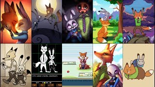 10 STYLE ART CHALLENGE  Zootopia themed [upl. by Anniala108]