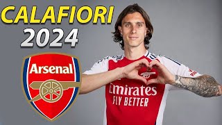 Riccardo Calafiori 2024 ● Welcome to Arsenal ⚪🔴🇮🇹 [upl. by Eatnhoj370]