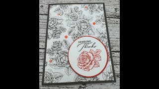 Stippled Roses new Stampin Up mini Catalog [upl. by Muhammad]