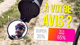 TEST du RÉTROVISEUR VÉLO CORKY by The Beam [upl. by Yatnohs292]