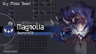 Sky Piano Sheet Deemo•M2U  Magnolia sheet file [upl. by Phillips]