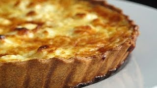 Receta de Quiche de Puerros y Queso de Cabra [upl. by Weiser]