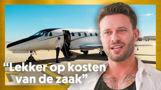 Met PRIVÉJET op zakenreis om HUIZEN te kopen  Waar doen ze het van [upl. by Ylrebmit]