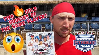 Spring Training Stadium Pulls  2022 Topps Chrome Sapphire Update from BayCare Ballpark [upl. by Ahsekyw]