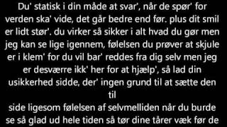 Selvmord  Find dig en anden Lyrics [upl. by Sainana]