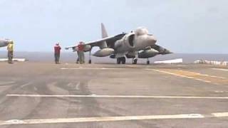 Harrier Vertical Landing amp Takeoff [upl. by Ahseinad]