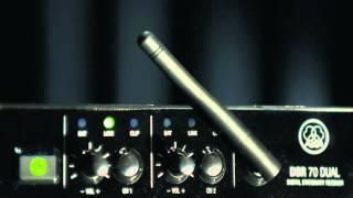 AKG DMS70 Digital Wireless Microphone System  Stage performance [upl. by Erasmo]