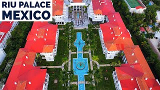 Hotel Riu Palace Mexico Playacar Playa Del Carmen Riviera Maya México 🇲🇽 Drone Footage [upl. by Annairam]