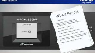 Win7  Setup my Wireless Brother inkjet Allinone with a router that uses security MFCJ265W [upl. by Seem]