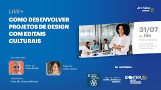 Como Desenvolver Projetos de Design com Editais Culturais [upl. by Namya598]