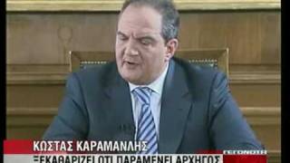 KOSTAS KARAMANLIS  MEGA EKLOGES 2009 [upl. by Binky62]