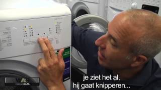 Beko WMB51220 energiezuinige wasmachine met 1400 toeren Bekijk de demo video [upl. by Scotti]