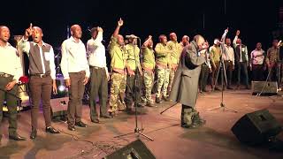 Ka Lebitso La Ntate Kgomo Ya Bo Monare medley by Wacha Mkhukhu Wachumlilo LIVE  The State Theatre [upl. by Rosanne]