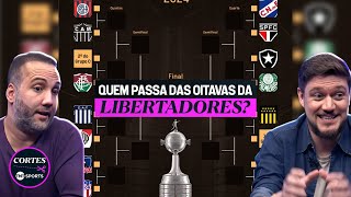 QUAL BRASILEIRO TEVE O CONFRONTO MAIS DIFÍCIL REAGIMOS AO SORTEIO DAS OITAVAS DA LIBERTADORES [upl. by Lemmor]