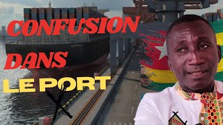 TOGO  CONFLIT MAJEUR ET GREVE AU PORT DE LOME [upl. by Honora]