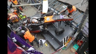 SHOCKING German Driver Sophia Flörsch Huge Crash At Formula 3 Macau Grand Prix  18112018 [upl. by Simara593]