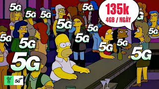 Data 5G giá rẻ nhất từ 135Ktháng cho 4GBngày Nên bỏ 4G để lên dùng không [upl. by Eniamrej]