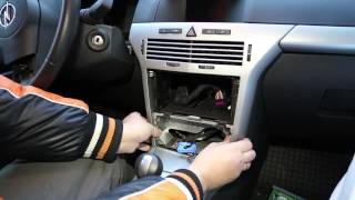 Opel Astra H разбираем панель приборов How to disassemble the dashboard Opel Astra H [upl. by Okihcas625]