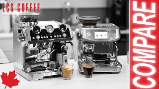 Breville Barista Touch Impress vs Delonghi La Specialista Maestro  The Ultimate Espresso Showdown [upl. by Gareth]