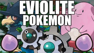 Eviolite Pokemon Guide Movesets for EvioliteNot fully Evolved Pokemon [upl. by Lichtenfeld926]