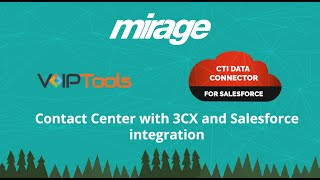 Contact Center with 3CX VoIPTools and Salesforce integration [upl. by Avirt]