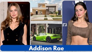 Addison Rae Lifestyle Relationship 2024 Biography Net Worth Hobbies Age Family Height Facts [upl. by Radley122]